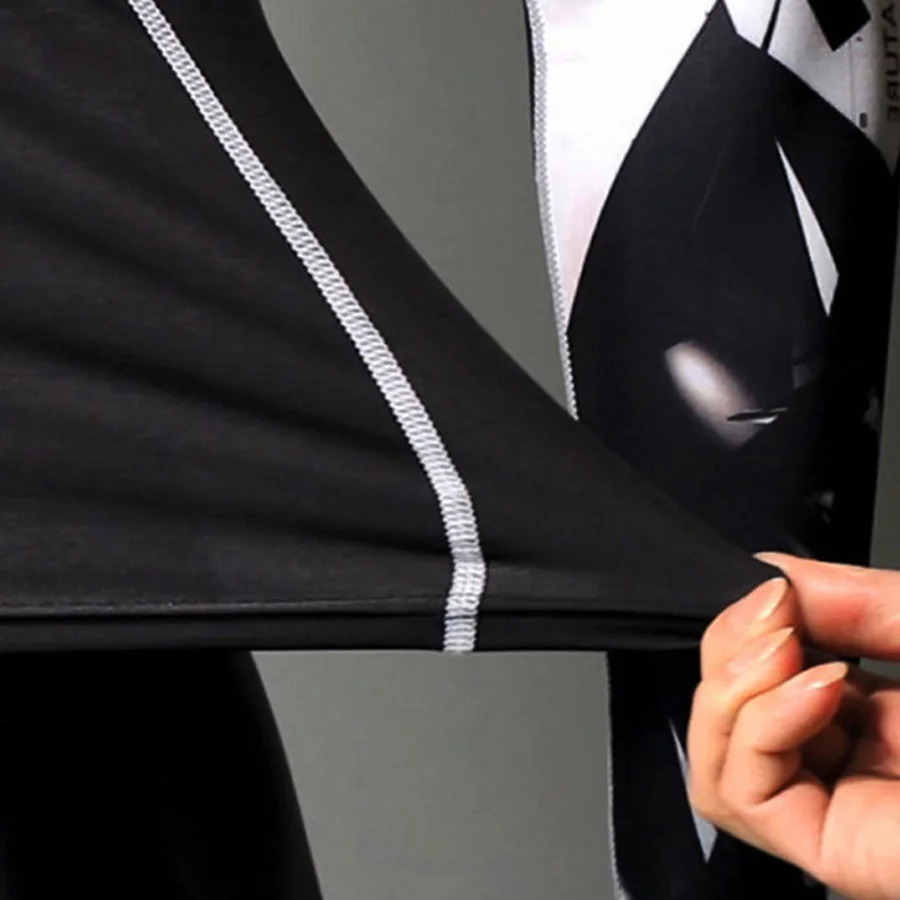 Winter Thermal Underwear For Men Compression Sports Leggings Elastic Comprehensive Training Suit Gym Fitness Running Sets