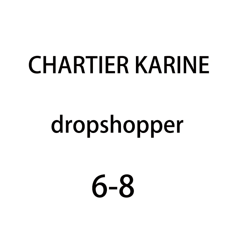 

CHARTIER KARINE LINK DROPSHIPPER