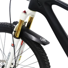 2 pçs ajustável mtb mudguards dianteiro e traseiro compatível fácil de instalar 26 /27.5/29 polegadas todas as bicicletas de freio a disco