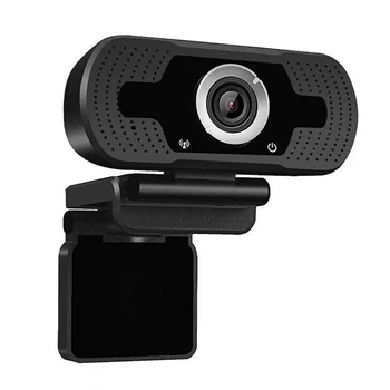 

1080P HD USB Computer Webcam six layer glass lens Auto focus speed with Built-in Microphone Free Drive Camera