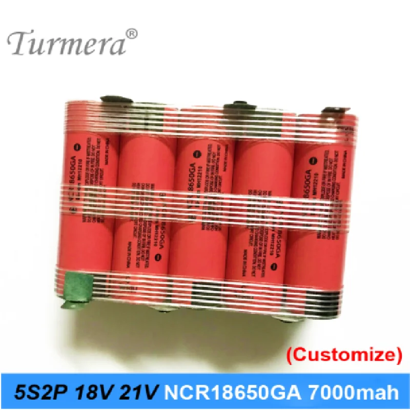 

Батарея пакет 5s2p 18650 NCR18650ga 3500 мА/ч, 7000 мА/ч, 18v 21v пайки Батарея для отвертка инструменты Батарея по индивидуальному заказу Батарея