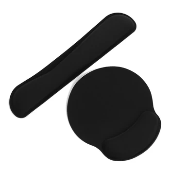 

Memory Sponge Keyboard Wrist Rest Pads Game Anti Slip Mouse Mats Set Hand Support Office Supplies Computer Laptop Accessories
