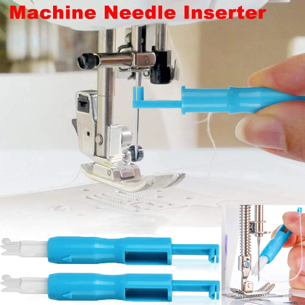 10 Pcs Sewing Machine Needle Threaders, Fish Type Needle Threader, Quick  Sewing Machine Loop Needle Threaders Tool, Automatic Sewing Needle Threader  Green