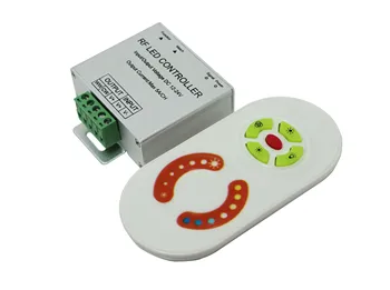 

Led wireless Color-temperature controller RF touch remote brightness control controller (Aluminum),DC12-24V.