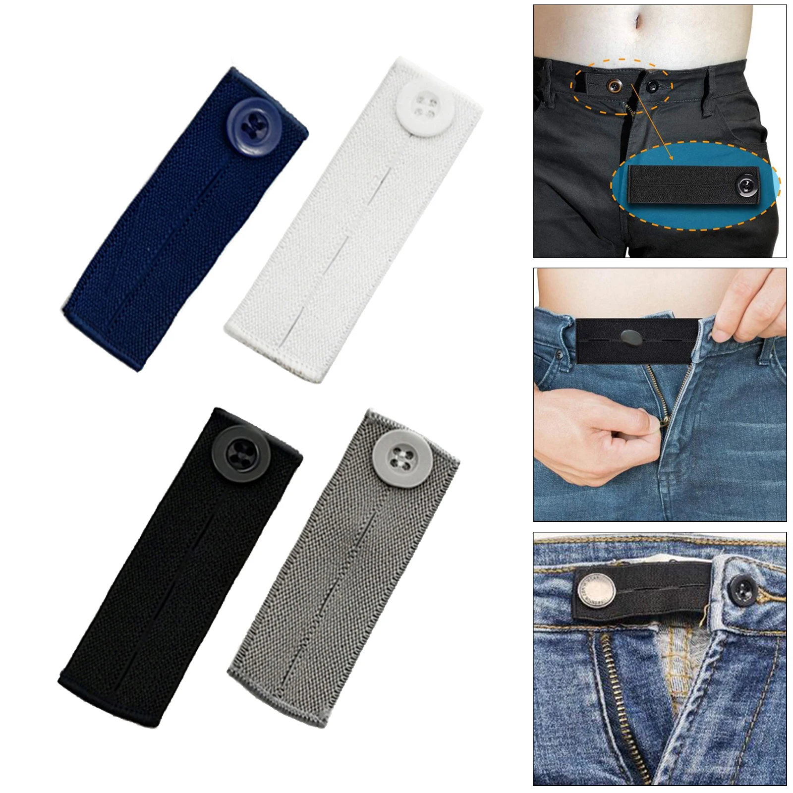 Women,Jeans Pants Button Extender Set 