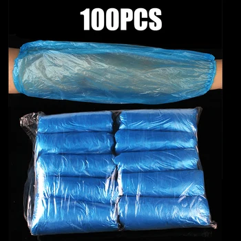 

100 Pcs/pack Disposable Waterproof Oilproof Oversleeves Home Bathroom Kitchen Restaurant Eco-Friendly Cleaning Supplies