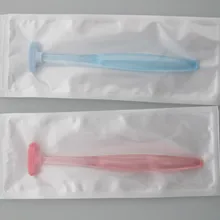 Amazon горячая Распродажа-мешок скребок для языка очистка языка выскабливание языка Чистка языка уход за языком уход за полостью рта