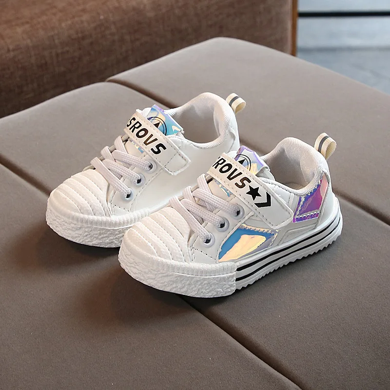 

2020 Elegant Sports Toddler School girls shoes High quality kids shoes Leisure Patch Soft All seasons children sneakers