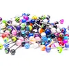 10/20/30PCS Stainless Steel Mix Tongue Piercing Lot Acrylic Tongue Piercing Bar Bulk Nipple Bar Pack Tongue Ring Snake Eyes Lot ► Photo 3/6