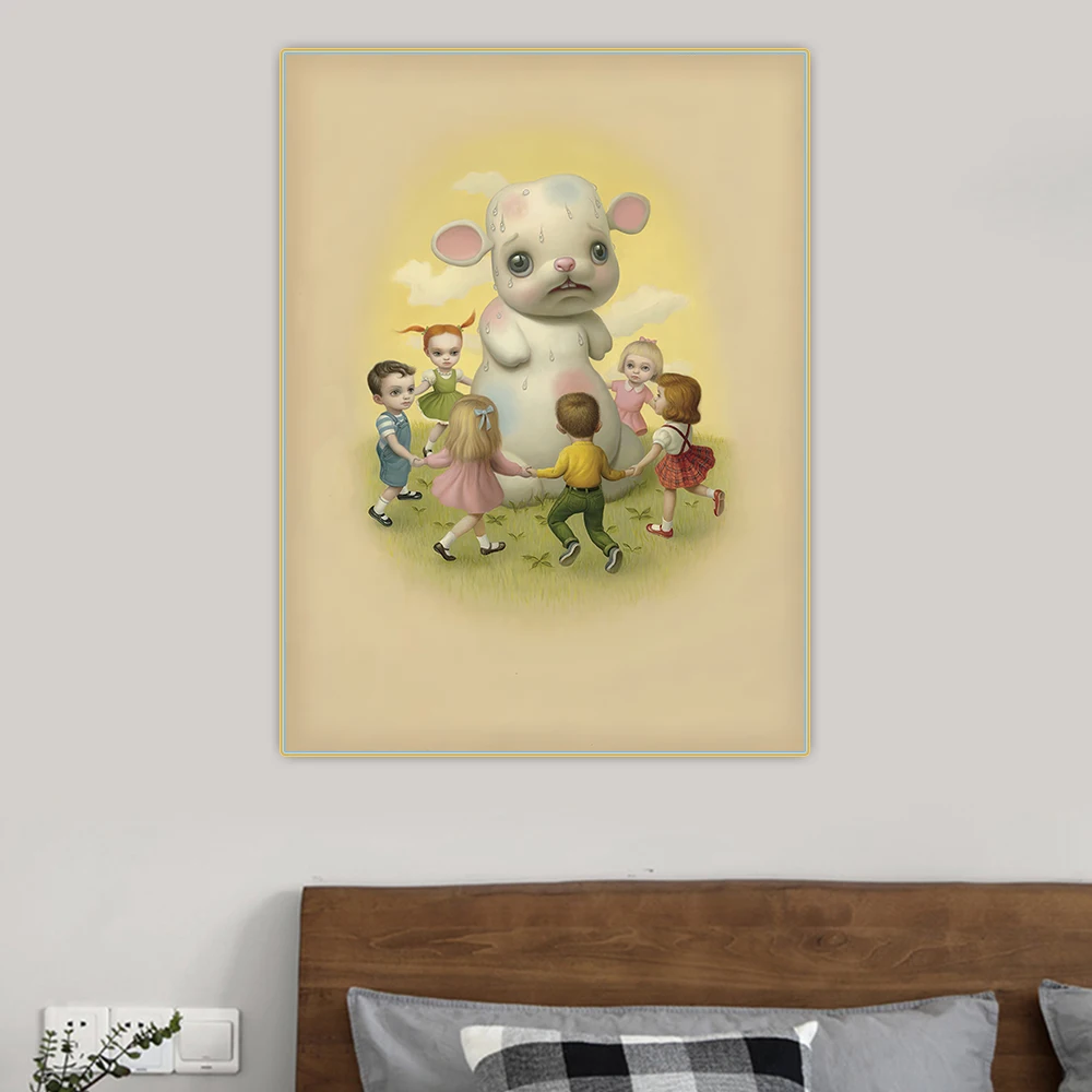 Citon Mark Ryden 》 Галерея One потот холст искусство Масляная живопись художественный постер Картина Современный