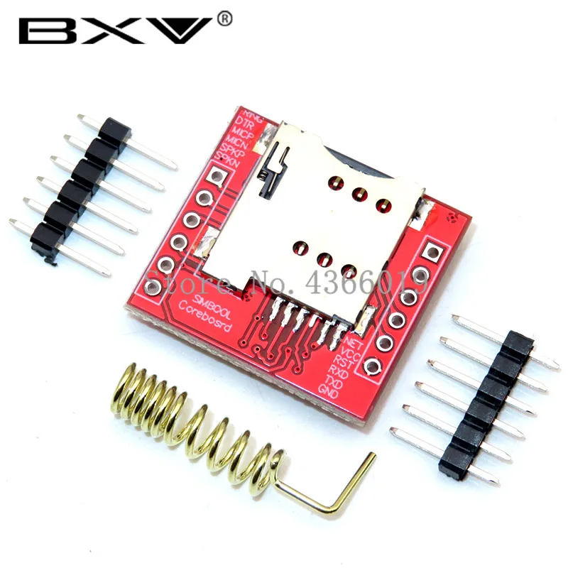 SIM800L GPRS GSM модуль Micro SIM карта ядро четырехдиапазонный последовательный порт TTL антенна PCB беспроводная wifi плата для Arduino смартфон