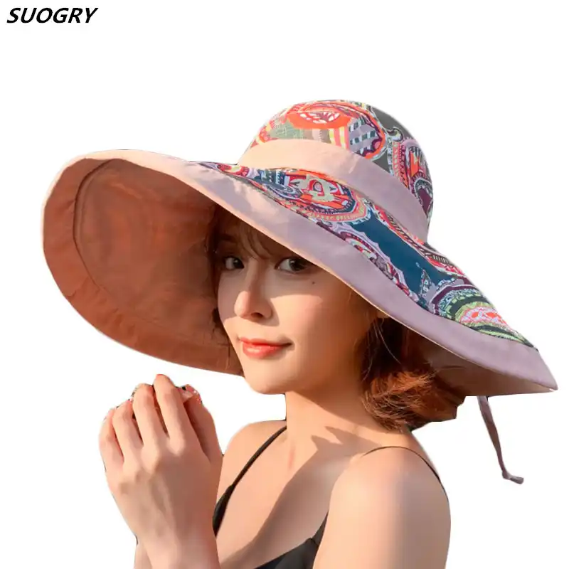 women's wide brim hat with chin strap