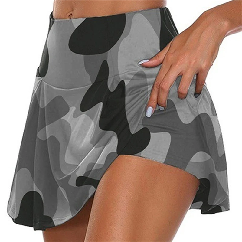 

Women Camouflage Skirt Shorts High Waist Jogger Short Pant Sports Fitness Short Sexy Summer Casual Printed Skirt woman clothing