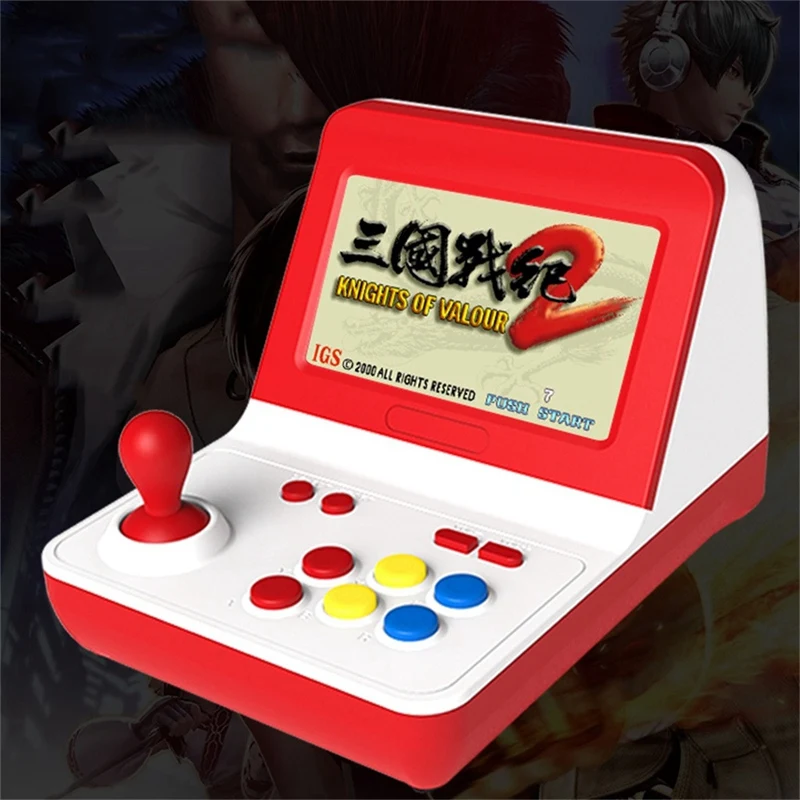  Mini Arcade Game Retro Machines for Kids with 8000 Classic Video Games Home Travel Portable Gaming 