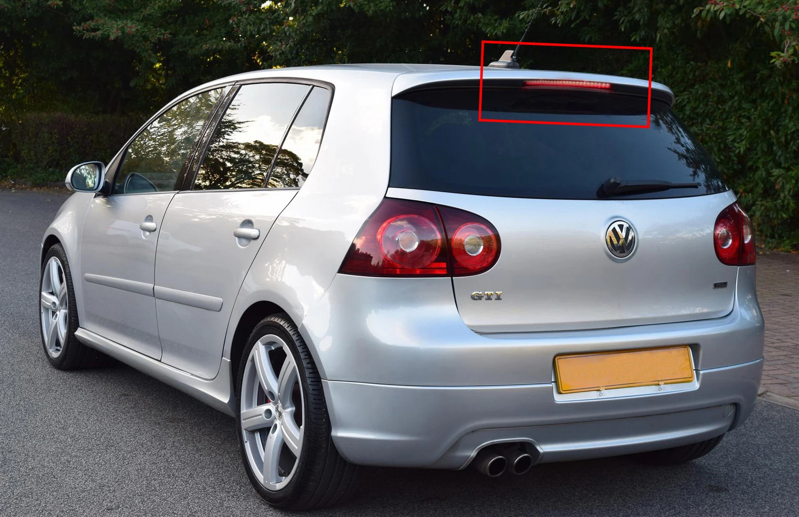 1x красный светодиодный задний высокий уровень тормозной светильник для VW Golf 5 GTI R32 R Line Passat R36 Polo