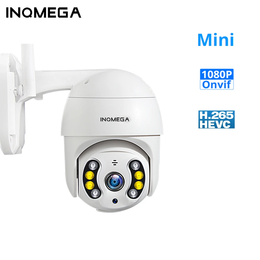 INQMEGA 1080P 1 zoll Super Mini PTZ IP Kamera volle farbe Nachtsicht Outdoor Indoor WiFi Sicherheit CCTV Kamera onvif H.265 INQMEGA 1080P 1 zoll Super Mini PTZ IP Kamera volle farbe Nachtsicht Outdoor Indoor WiFi Sicherheit CCTV Kamera onvif H.265