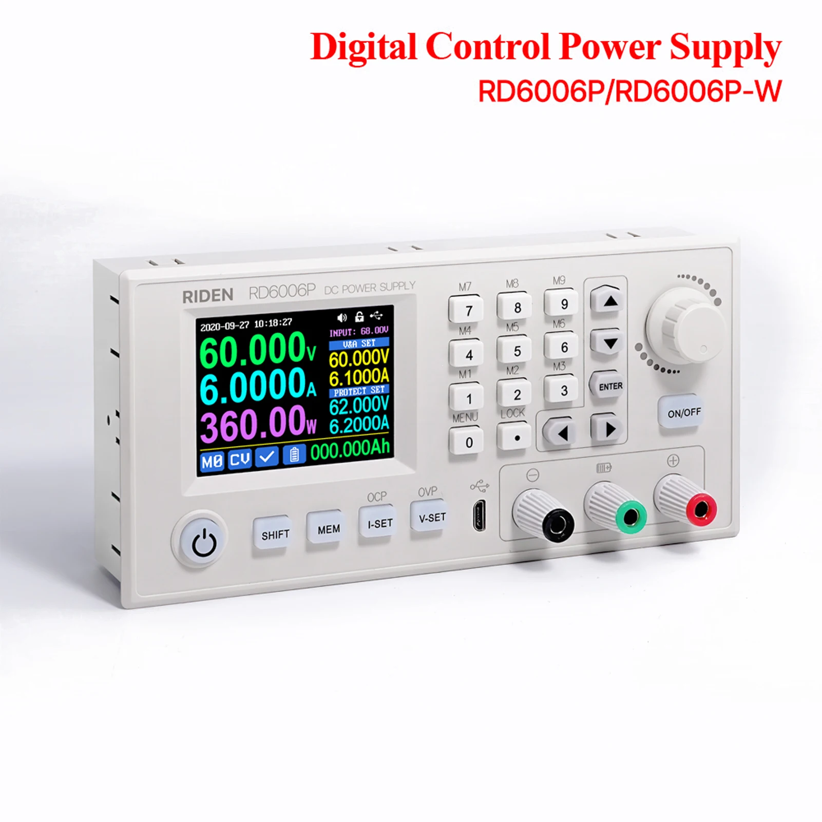 Five digit Resolution Power Supplys Constant Voltage Current Direct