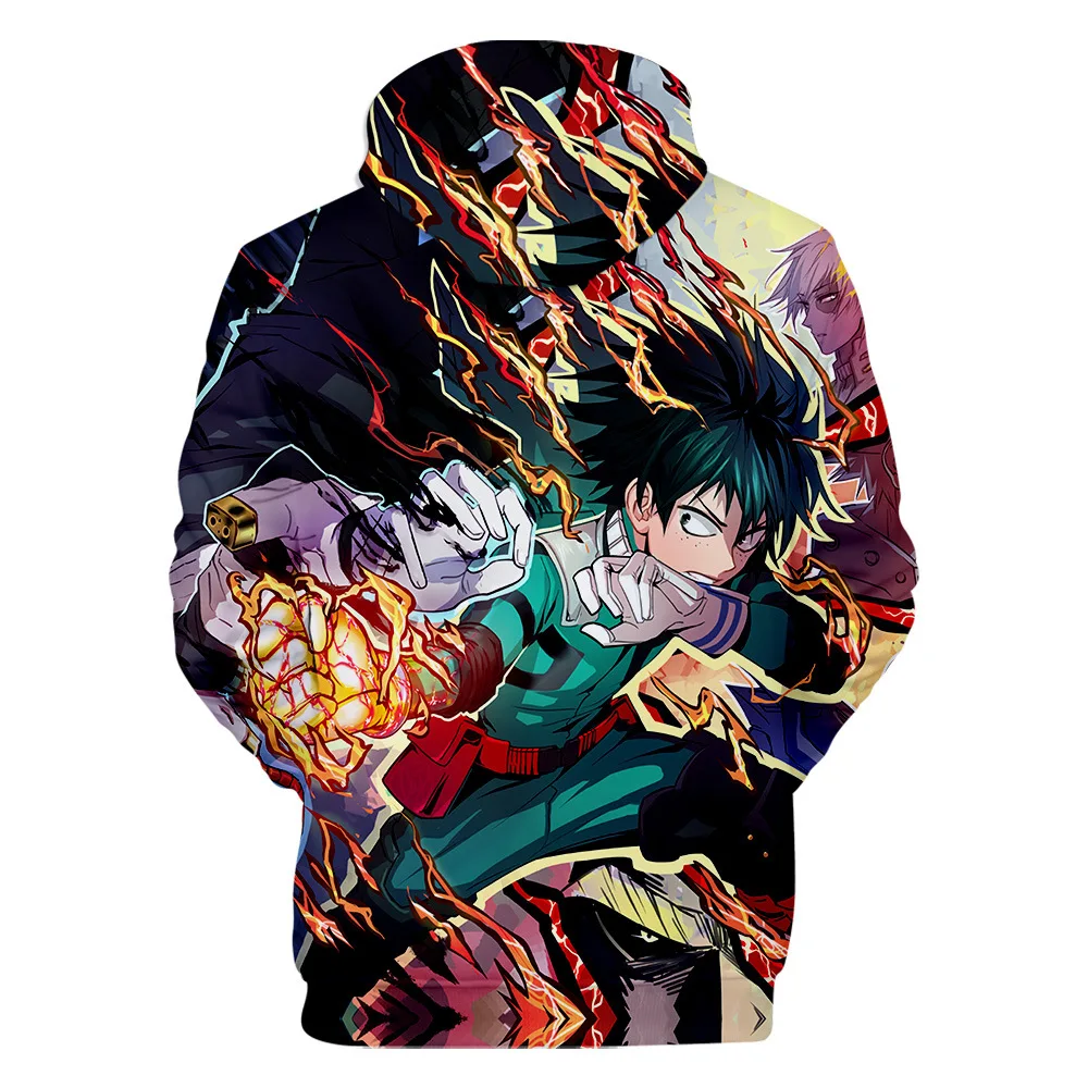 My Hero Academia Boku Anime 3D Print Hoodies