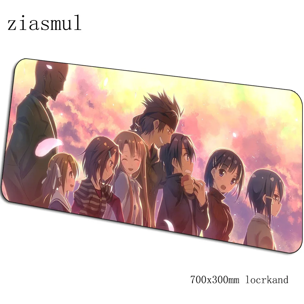 Sao mats 700x300x3 мм популярный игровой коврик для мыши большая клавиатура Коврик для мыши Бестселлер Аксессуары для геймеров коврик для мыши - Цвет: pattern 9