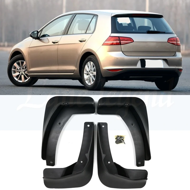 Автомобильные аксессуары крыла вспышки Брызговики, Брызговики для Volkswagen VW golf 7 MK7