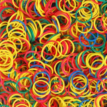 

1000 Pcs Diameter 1.5cm - 2cm Hair Bands Ponytail Holder Hair Ties Headband Scrunchies Pack Scrunchie Hair Accessories for Women