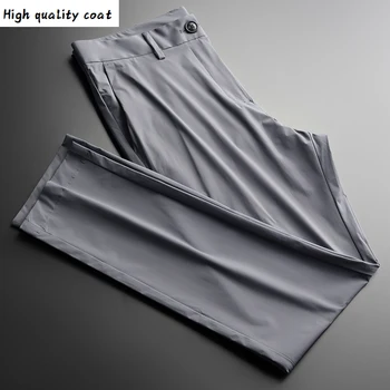 

Trousers, Grey High Quality Men's Trousers, Flowing Elastic and Soft Skinny Men's Trousers, Fashion Pants