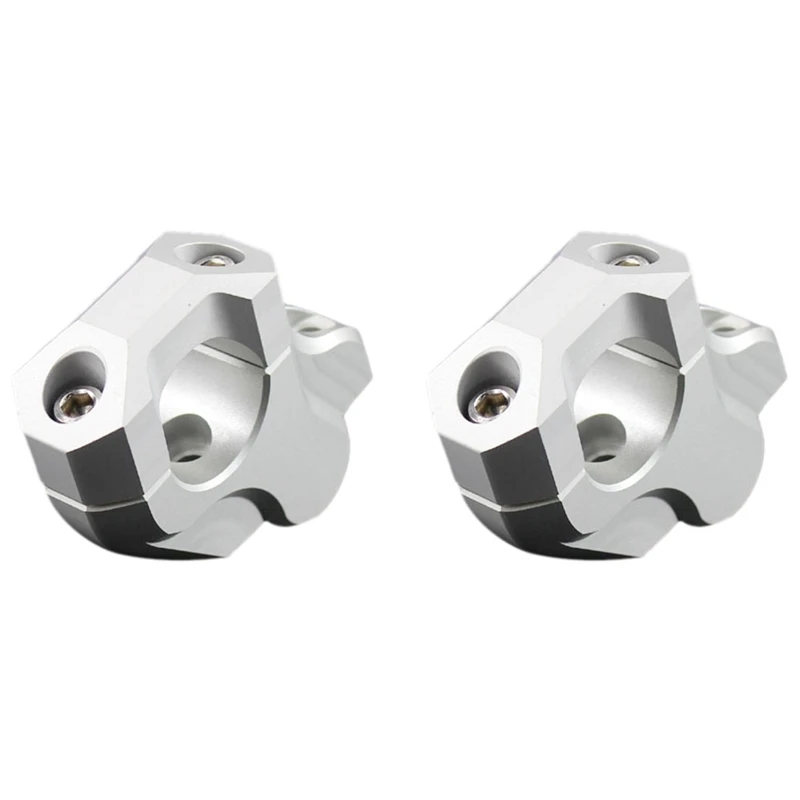 Silver Для B- m-w R1200Gs Lc 13-17/R1200Gs Lc Adventure 14-17 руль мотоцикла стояк Ручка Бар Зажим Расширенный адаптер - Цвет: Silver