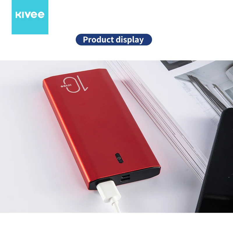 KIVEE PT06P Power Bank For iPhone Mini Powerbank External Battery Portable Charger Poverbank for All Phone Xiaomi Samsung Huawei usb c portable charger