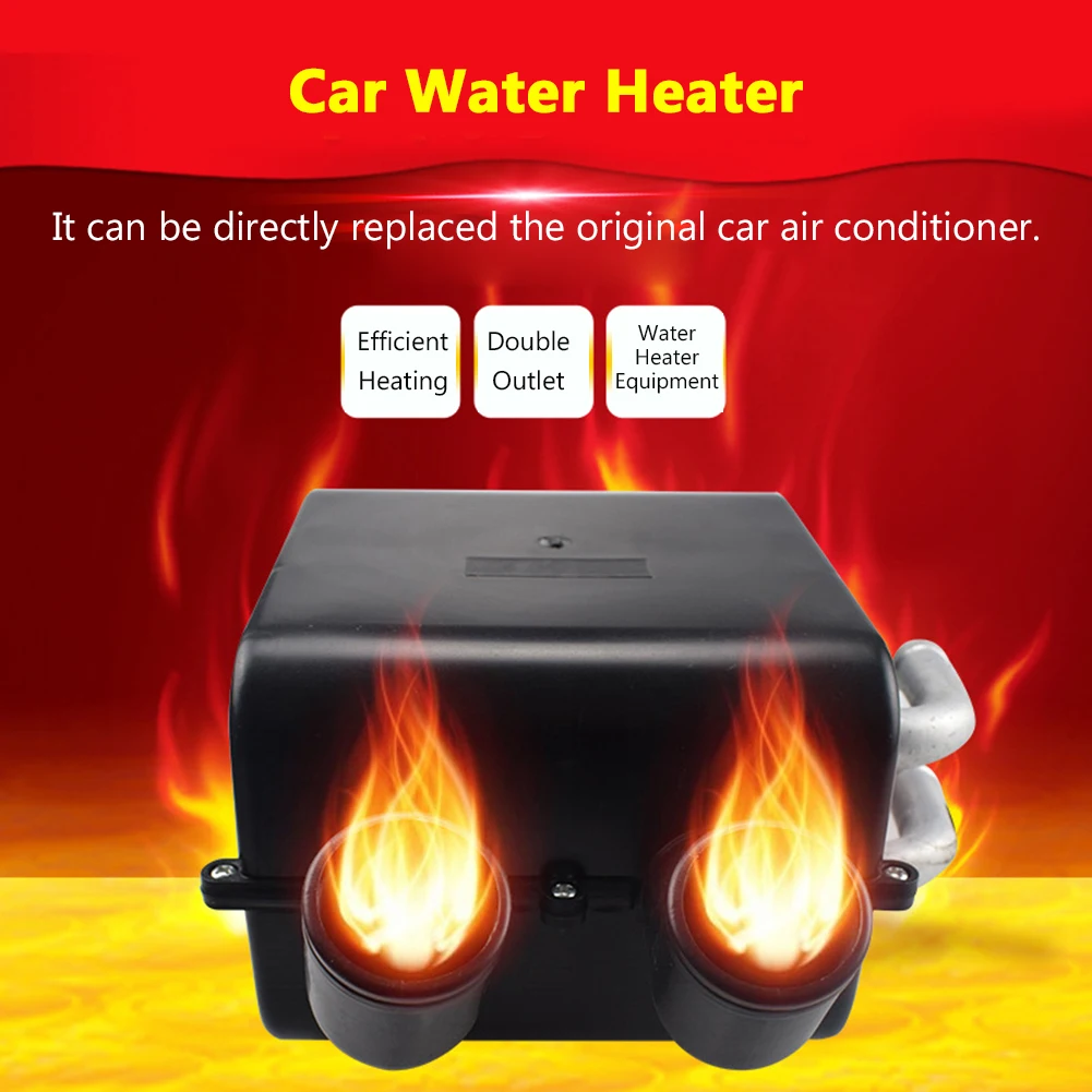

Car Heater Fast Water Heater Rapid Heating Heater 12v 24v Vehicle Warmer Remover Portable Car Heaters Interior Heating Elements