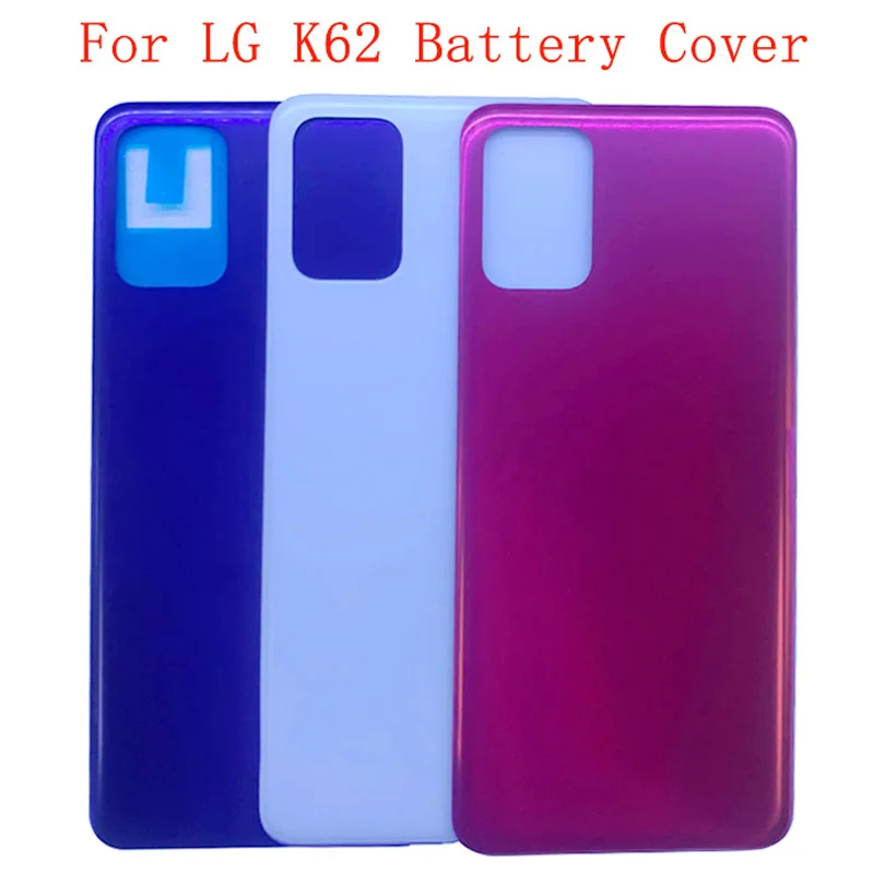 

Крышка батарейного отсека, задняя крышка корпуса, задняя крышка для LG K52 LMK520 K62 LMK525, Крышка батарейного отсека с логотипом