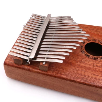 

Wooden 17 Keys Kalimba Thumb Piano Finger Hand Percussion Parts for Musical Lovers