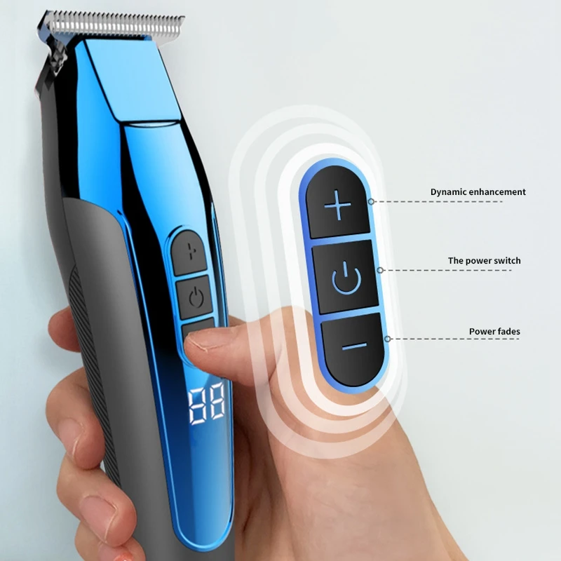 Электрическая машинка для стрижки волос USB перезаряжаемая масляная голова электрическая машинка для стрижки волос гравировальная машинка для стрижки волос Мужская бритва детская машинка для стрижки волос