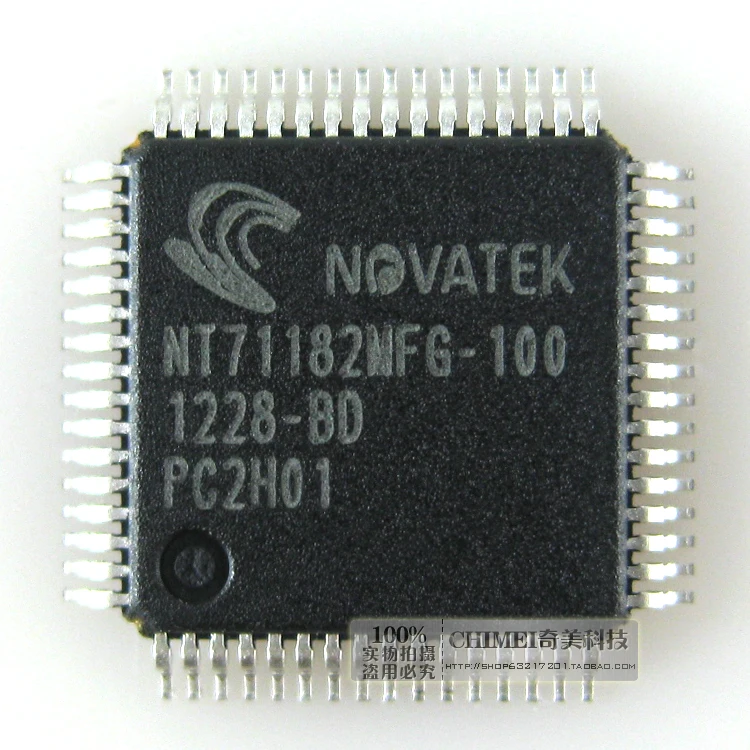5pcs NT71182MFG-100 NT71182MFG NOVATEK chip QFP64
