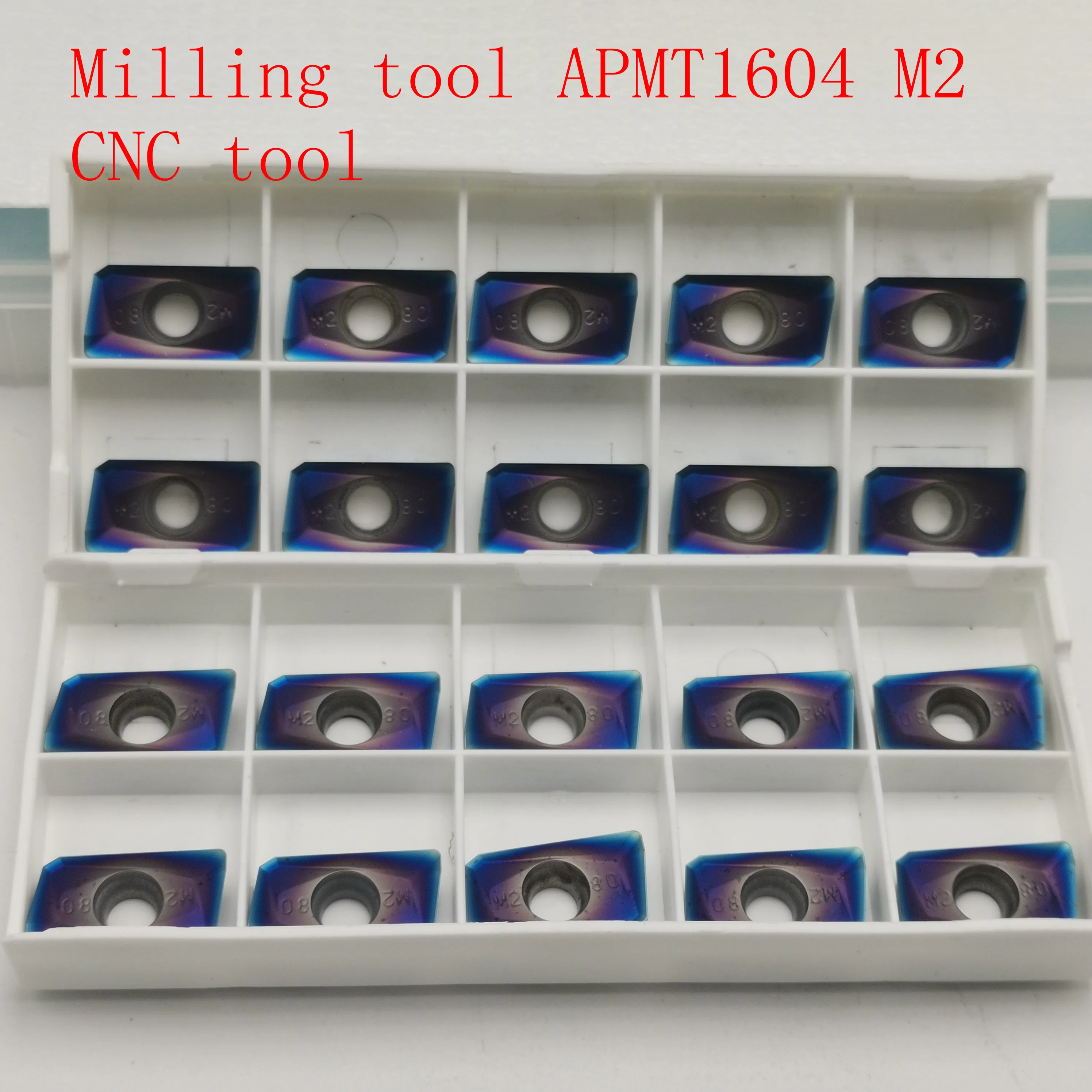 

Made in China APMT1604 M2/H2 milling blade CNC tool shoulder milling cutter