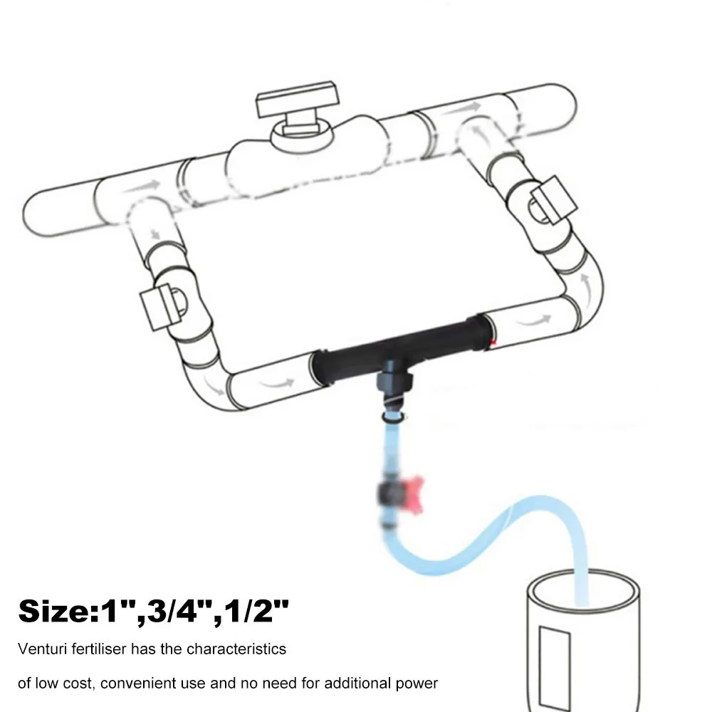 Удобрения фильтр соломы комплект орошения Вентури удобрения инжекторы комплект сельское хозяйство сад водопровод ванна для сада озоновый инжектор