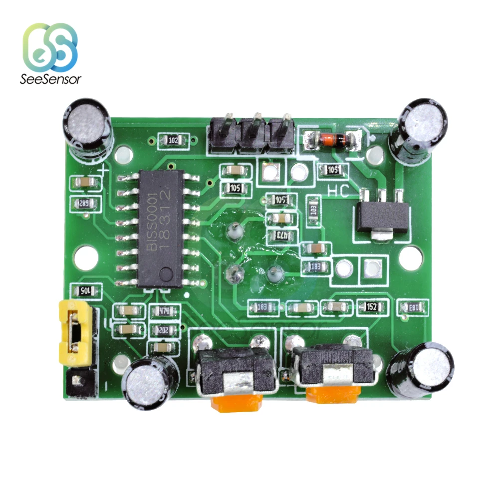 HC-SR501 SR501 Отрегулируйте пироэлектрический инфракрасный PIR датчик движения модуль детектора для Arduino