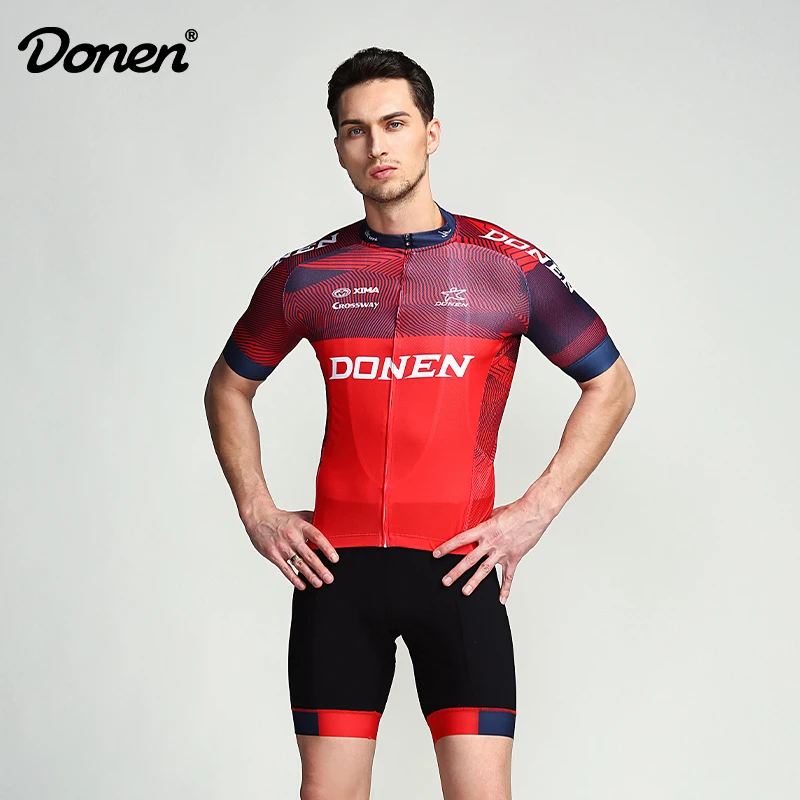 Комплект спортивной одежды DONEN PRO для мужчин Джерси велоспорта велошорты одежда