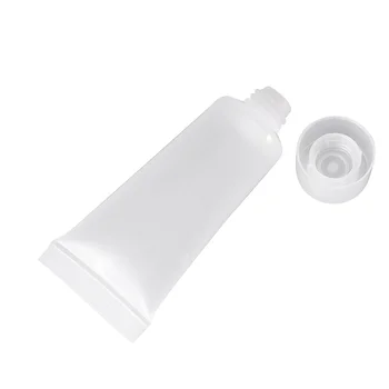 

1PC 30ml Refillable Travel Bottles Disposable Leakproof Plastic Tubes Sample Packing Jars Squeezable Makeup Container with Screw