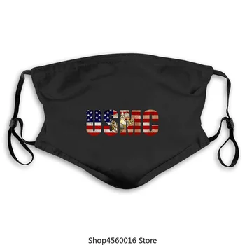 

2020 Neue Coole Maske USMC Patriotische Maske Südamerika Flagge Pmask Sea United States Flag Logo In Maske Von Herrenbekleidung