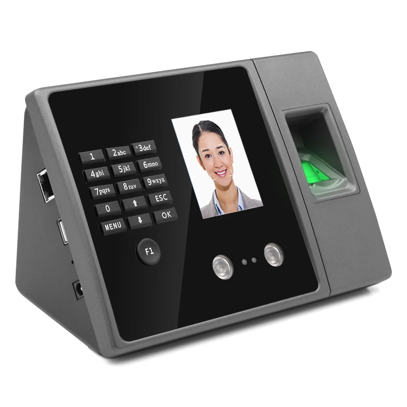 Face Recognition Time Attendance Machine FA20 Fingerprint Face Clock In Machine Finger Sign In Access Control
