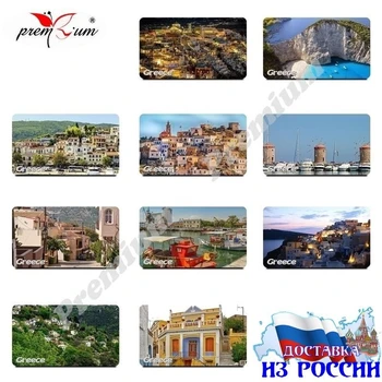 

Fridge magnet stiker Greece Греция туристический Магнит на холодильник размером 40x70 мм.