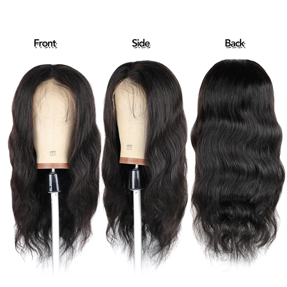 Remy Brasileiro Lace Frontal Perucas, 100% Cabelo