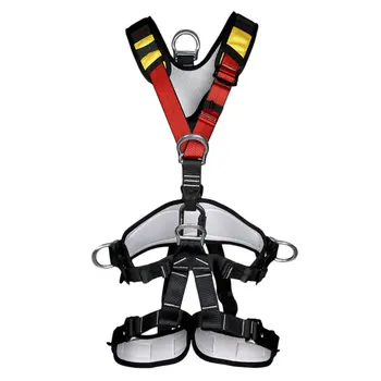 

1PC Tree Climbing Safety Belt Saddle Mountain-climbing Safety Belt Aerial Work Safety Belt Upper Body Safety Belt for Climbing (