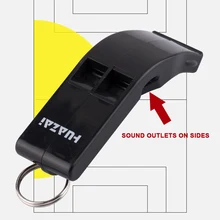 Sports Whistle with Lanyard Loud Sound Whistle for Referee Coach Outdoor Camping