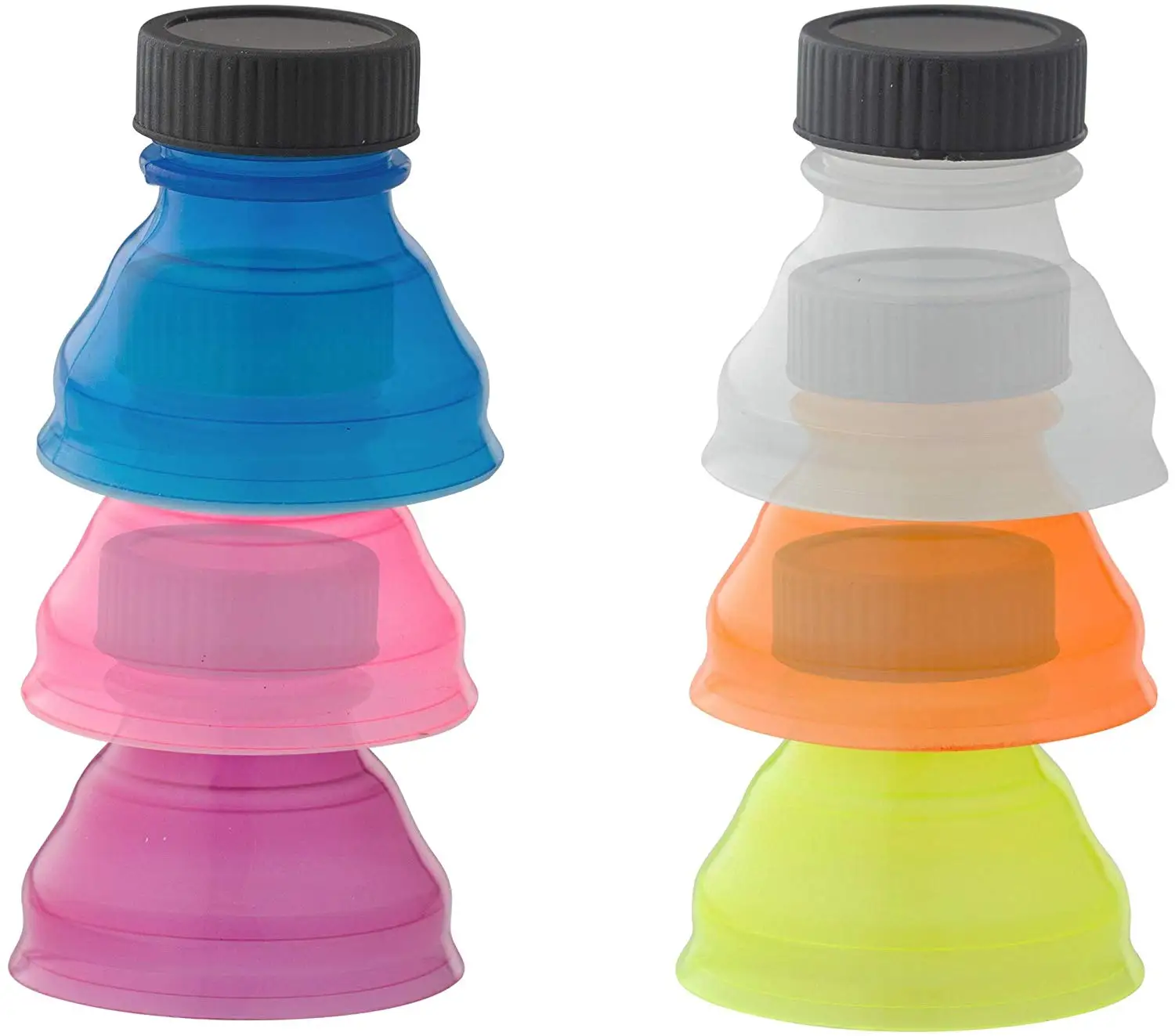 6pcs Clear Soda Can Lids Superior Can Covers For Soda, Beer, Energy Drinks, Juice Picnic Accessories Beach Gadgets Reusable