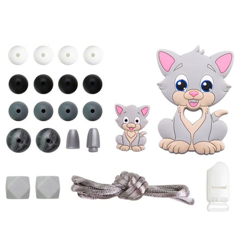 1-Set-Silicone-Beads-Teething-Rodent-Food-Grade-BPA-Free-Fox-Rabbit-DIY-Accessories-Set-Pacifier(12)