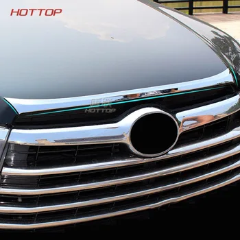 

Front Engine Hood Trim For Toyota Highlander 2015 2016 2017 2018 car styling