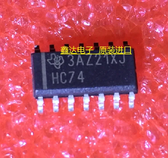 

10pcs/lot HC74 SN74HC74DR SOP14