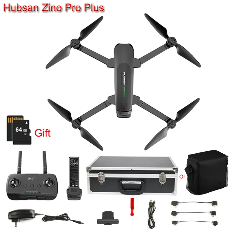 Дрон Hubsan Zino Pro Plus 4K с GPS Wi-Fi 8 км FPV 30 кадров/с | Игрушки и хобби