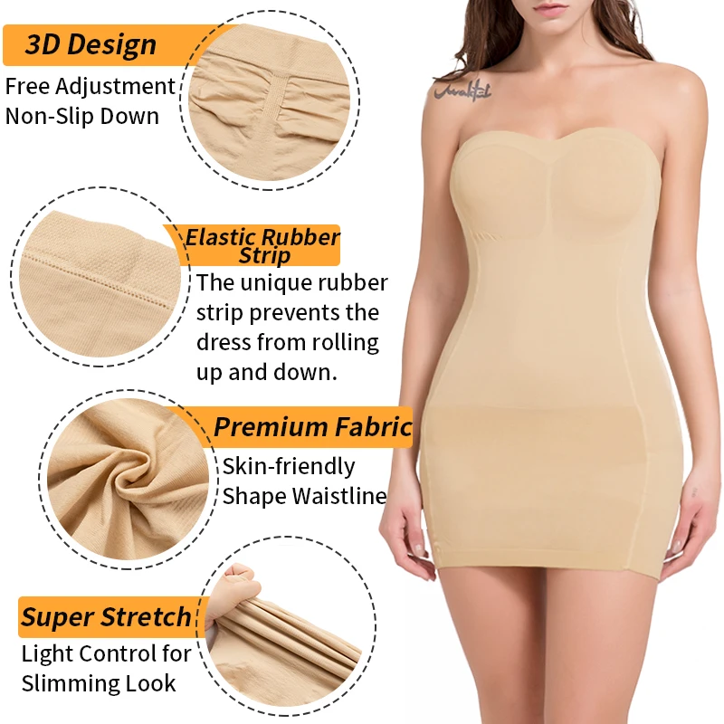 Body Shapewear Waist Trainer Woman Party Celebrate Outwear Slip Push Up Bodysuit Slimming Underwear Sexy Lingerie Shaper
